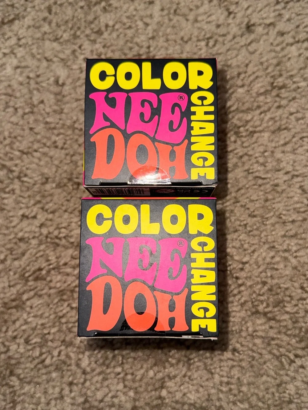 NeeDoh Color Color Change. Pink/Yellow